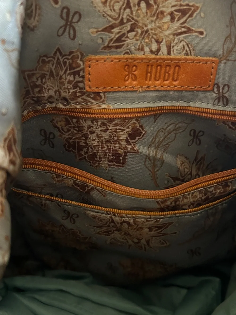 HOBO Hobo Convertible Backpack Crossbody Black Pebbled Leather Tassel - Picture 9 of 9